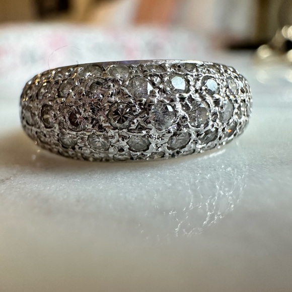 Jewelry - 14k pave diamond